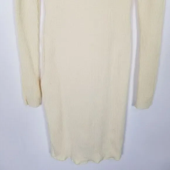 Staple Cream Long Sleeve Dress - Picture 4 of 9